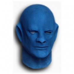 Latexová maska - Fantomas modrá