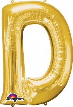 Fóliový balónek "D"  