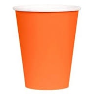 Kelímky 8ks - Oranžové