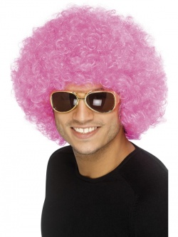 Paruka Afro Economy růžová